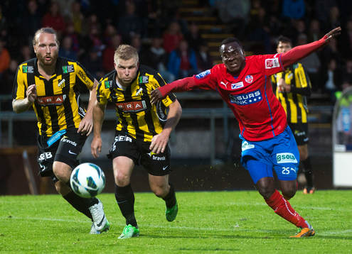 Häckens Emil Wahlström och David Frölund
