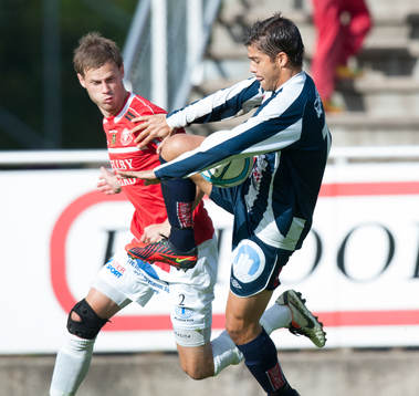 Tobias Mattsson, Trelleborg och Alvaro del Moral,