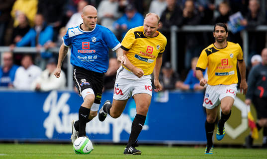 Fredrik Ljungberg och Håkan Mild