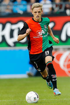NIJMEGEN - NEC - Feyenoord 3-3,  Voetbal Ere Divisie ,