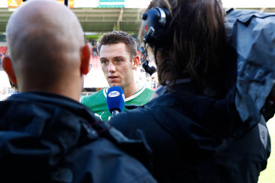 NIJMEGEN - NEC - Feyenoord 3-3,  Voetbal Ere Divisie ,