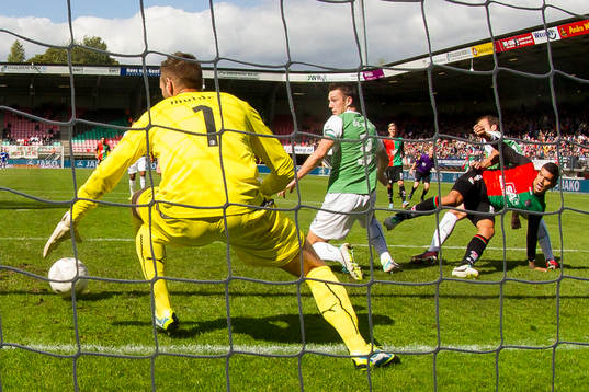 NIJMEGEN, NEC - Feyenoord, voetbal Eredivisie, seizoen
