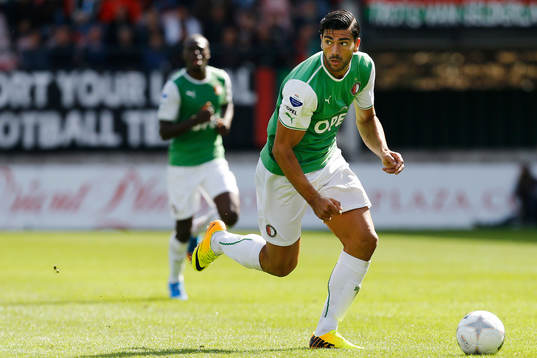 NIJMEGEN - NEC - Feyenoord 3-3,  Voetbal Ere Divisie ,
