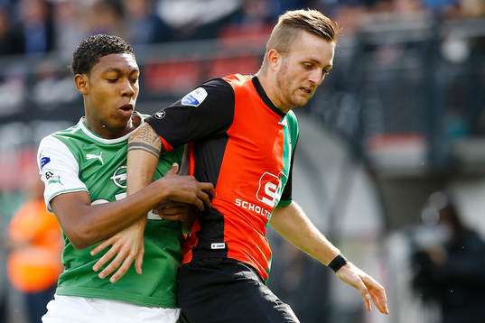 NIJMEGEN - NEC - Feyenoord 3-3,  Voetbal Ere Divisie ,