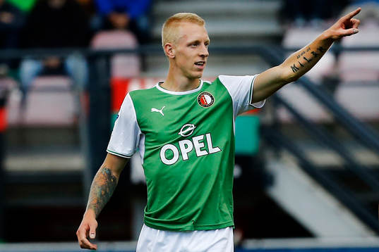NIJMEGEN - NEC - Feyenoord 3-3,  Voetbal Ere Divisie ,