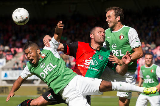NIJMEGEN, NEC - Feyenoord, voetbal Eredivisie, seizoen