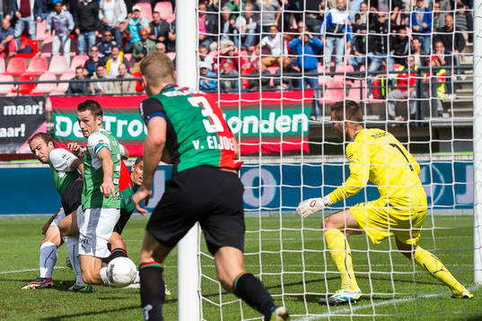 NIJMEGEN, NEC - Feyenoord, voetbal Eredivisie, seizoen