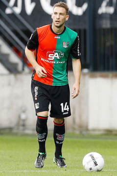 NIJMEGEN - NEC - Feyenoord 3-3,  Voetbal Ere Divisie ,