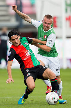 NIJMEGEN, NEC - Feyenoord, voetbal Eredivisie, seizoen