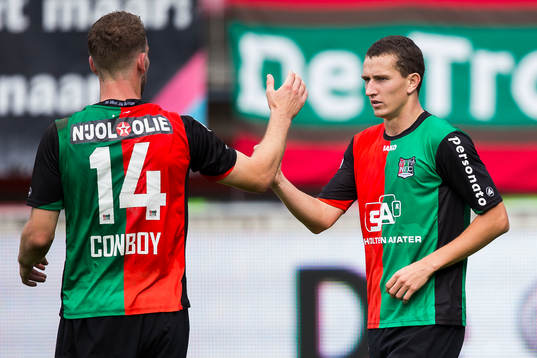 NIJMEGEN, NEC - Feyenoord, voetbal Eredivisie, seizoen
