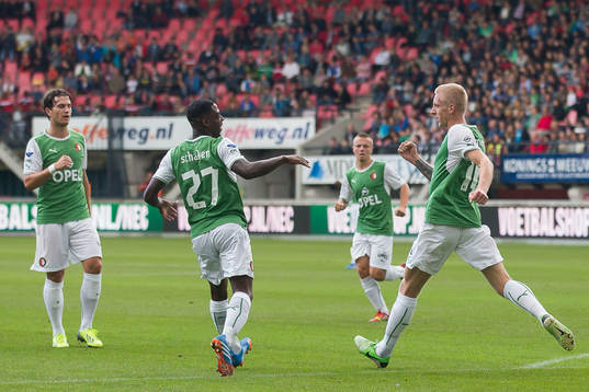 NIJMEGEN, NEC - Feyenoord, voetbal Eredivisie, seizoen