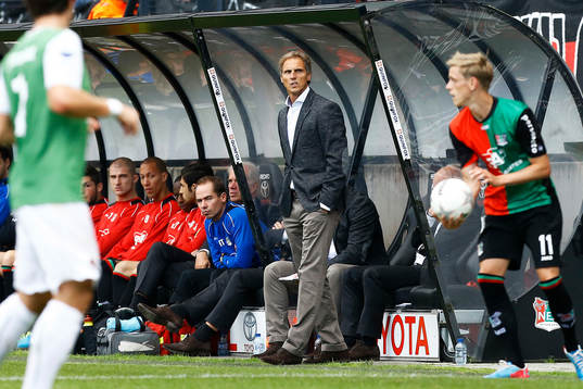 NIJMEGEN - NEC - Feyenoord 3-3,  Voetbal Ere Divisie ,