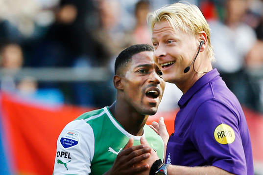 NIJMEGEN - NEC - Feyenoord 3-3,  Voetbal Ere Divisie ,