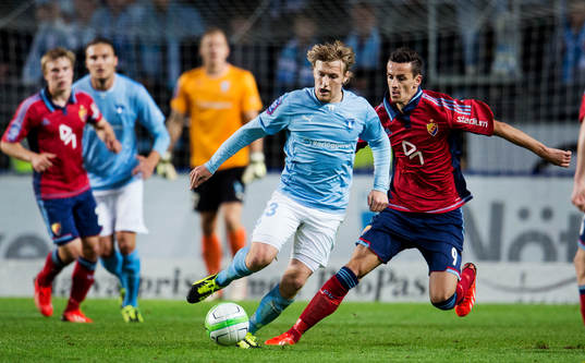 Malmös Emil Forsberg och Djurgårdens Haris Radetinac