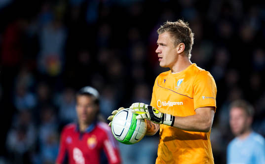Malmös målvakt Johan Dahlin