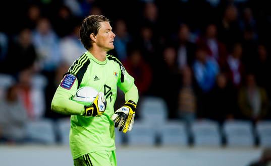 Djurgårdens målvakt Kenneth Høie
