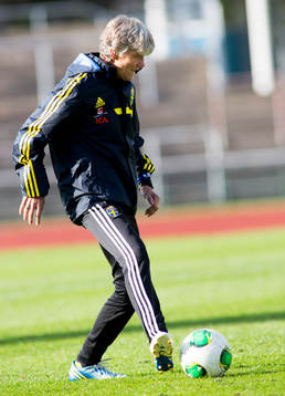 Förbundskapten Pia Sundhage