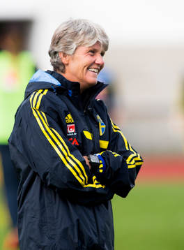 Förbundskapten Pia Sundhage
