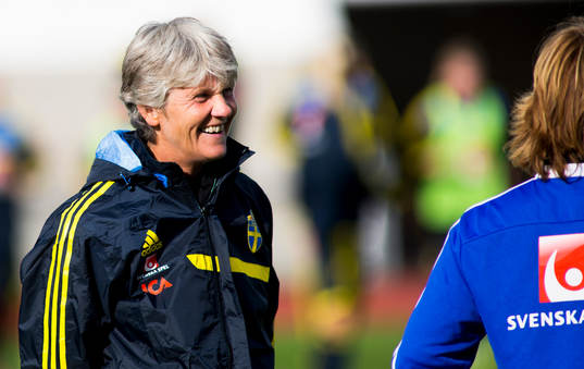 Förbundskapten Pia Sundhage
