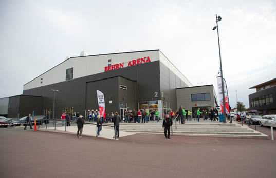 Behrn Arena Exteriör i SHL mellan Örebro och Leksand