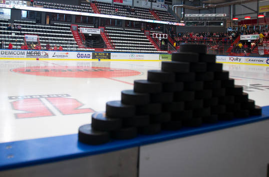 Uppvärmning i SHL mellan Örebro och Leksand