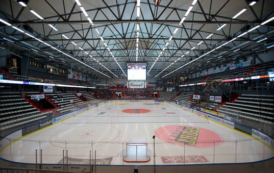 Behrn Arena Interiör i SHL mellan Örebro och Leksand