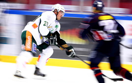 Färjestads Anders Bastiansen i matchen mellan Linköping