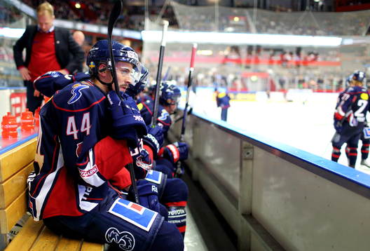 Linköpings Daniel Grillfors i matchen mellan Linköping