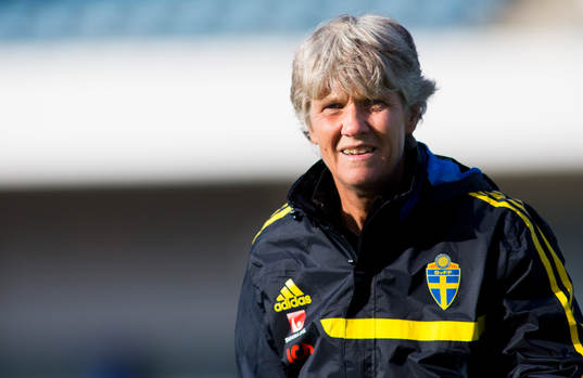 Förbundskapten Pia Sundhage