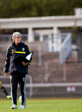 Förbundskapten Pia Sundhage