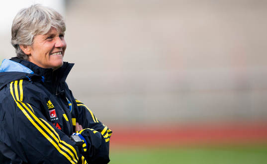 Förbundskapten Pia Sundhage