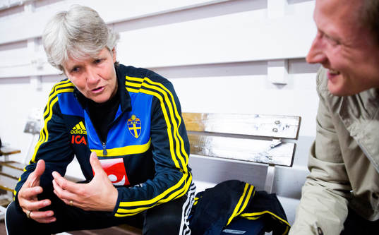 Förbundskapten Pia Sundhage