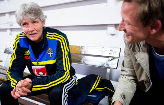 Förbundskapten Pia Sundhage