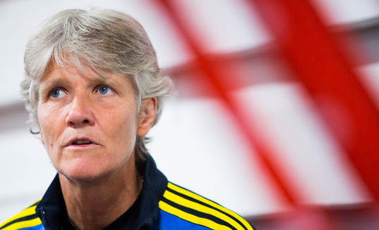 Förbundskapten Pia Sundhage