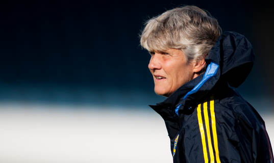 Förbundskapten Pia Sundhage