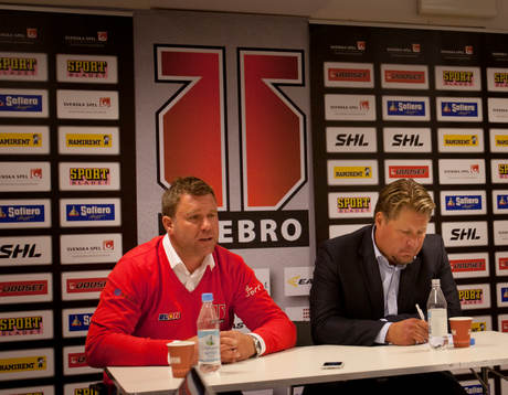 Patrik Ross, tränare och Huvudtränare Andreas Appelgren