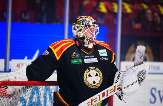 Brynäs målvakt Johan Holmqvist