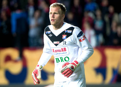 Örgrytes målvakt Peter Abrahamsson