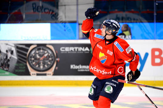Djurgårdens Nils Andersson jublar