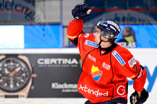Djurgårdens Nils Andersson jublar