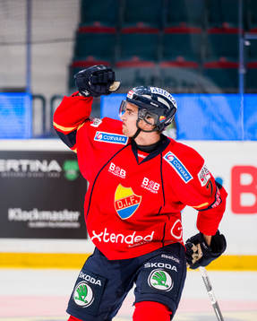 Djurgårdens Nils Andersson jublar