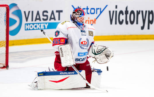 Oskarshamns målvakt Michal Zajkowski