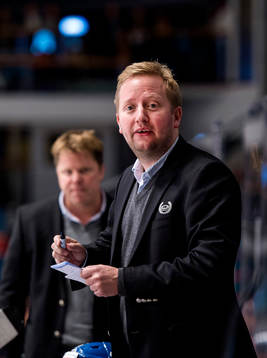 Oskarshamns tränare Fredrik Söderström