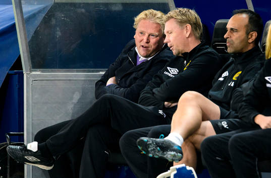 Elfsborgs tränare Jörgen Lennartsson pratar med