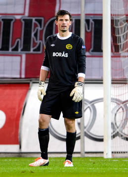 Elfsborgs målvakt Kevin Stuhr-Ellegaard