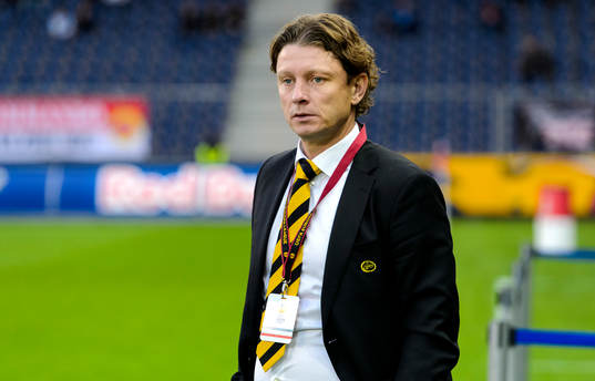 Elfsborgs klubbchef Stefan Andreasson innan fotbollsmatchen
