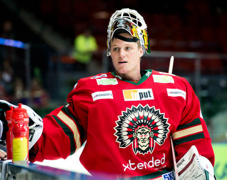 Frölundas målvakt Lars Johansson
