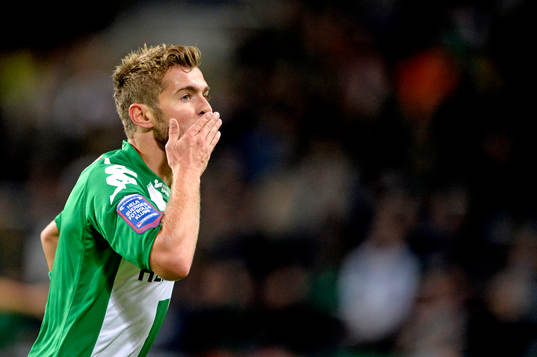 Hammarbys Christophe Lallet jublar