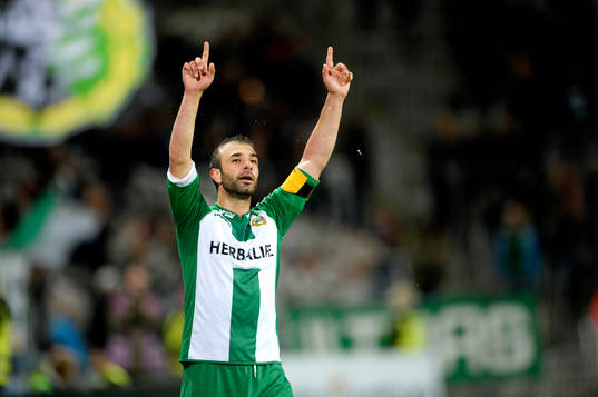 Hammarbys Kennedy Bakircioglu jublar