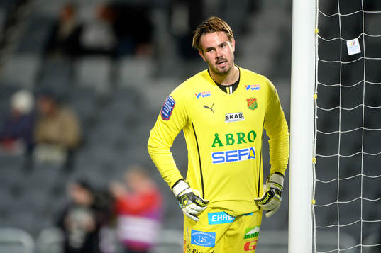 GAIS målvakt Tommi Vaiho deppar